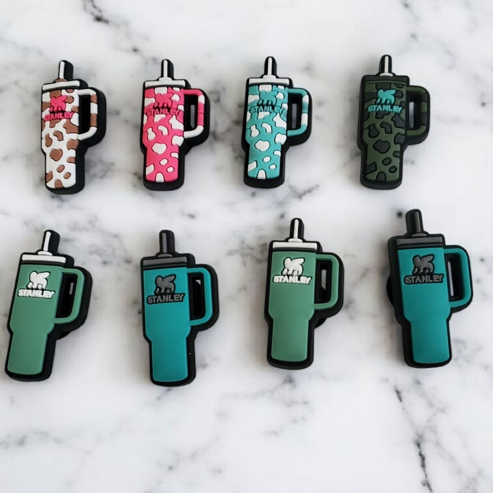 Stanley Cup Croc Charms | Tumbler Shoe Charms | Cute Drink Cup Accessories